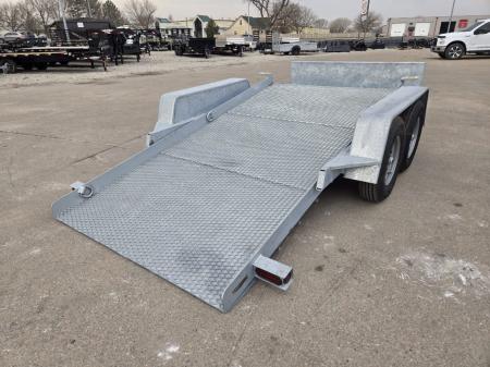 New 2026 S&W Welding 76x12 Scissor Lift 10K Equipment Trailer