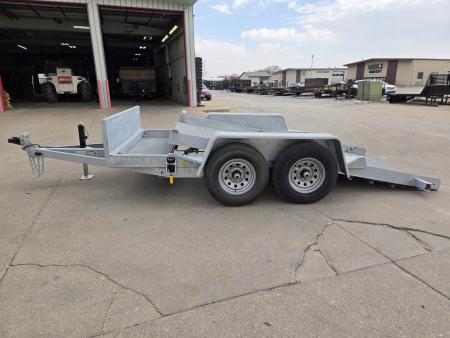 New 2026 S&W Welding 76x12 Scissor Lift 10K Equipment Trailer