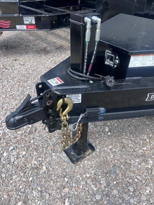 New 2026 Diamond T 83X14 14K Scissor w/ Hydraulic Jack Dump Trailer
