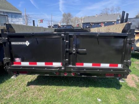 New 2026 Diamond T 83X14 14K Scissor w/ Hydraulic Jack Dump Trailer