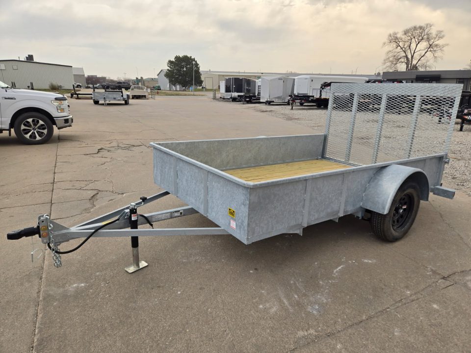 New 2026 S&W Welding 6x10 Solid Side 3.5K Utility Trailer
