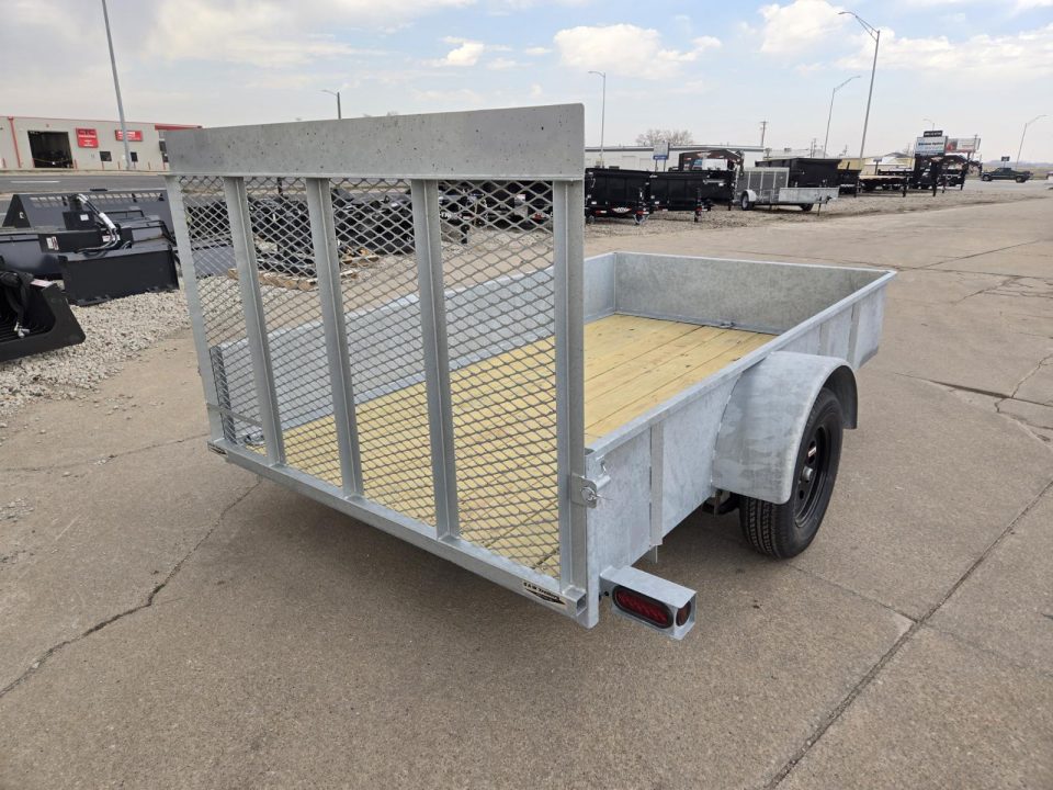 New 2026 S&W Welding 6x10 Solid Side 3.5K Utility Trailer