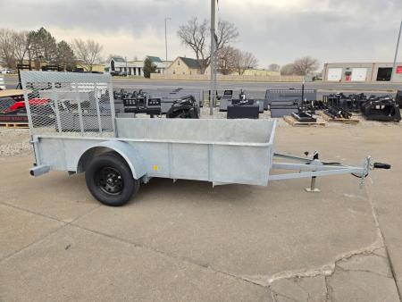 New 2026 S&W Welding 6x10 Solid Side 3.5K Utility Trailer