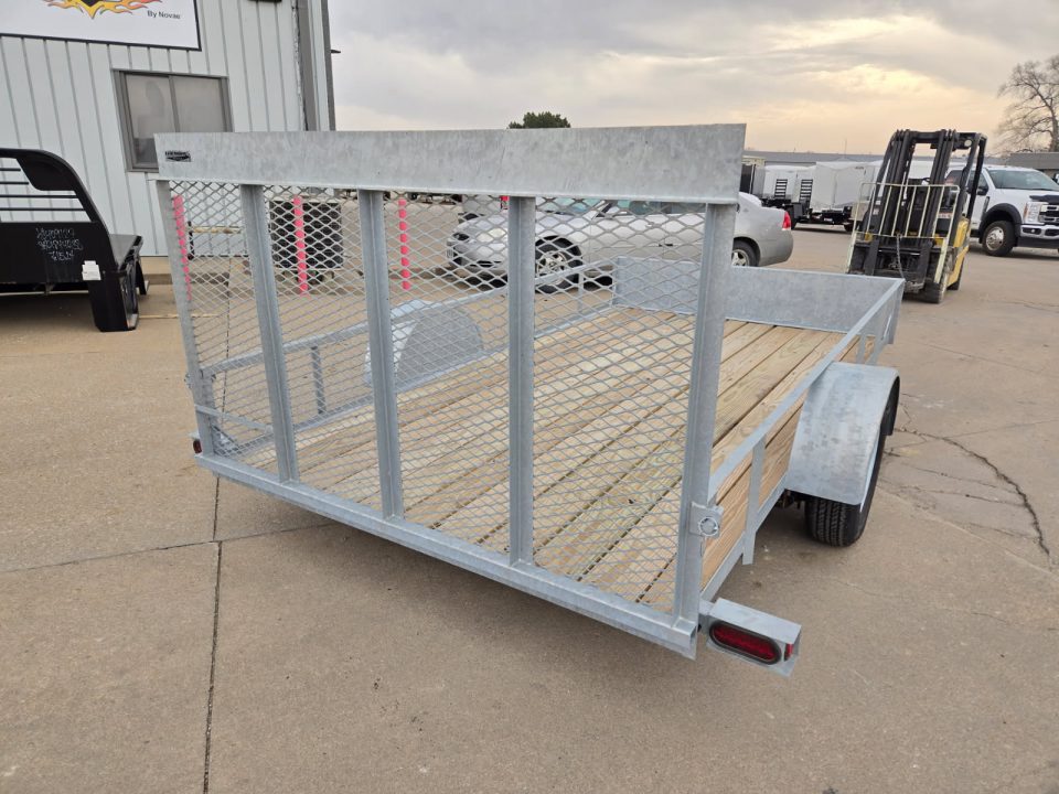 New 2026 S&W Welding 80x12 Rail Side 3.5K Utility Trailer