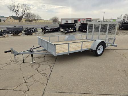 New 2026 S&W Welding 80x12 Rail Side 3.5K Utility Trailer