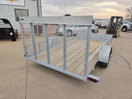 New 2026 S&W Welding 80x12 Rail Side 3.5K Utility Trailer
