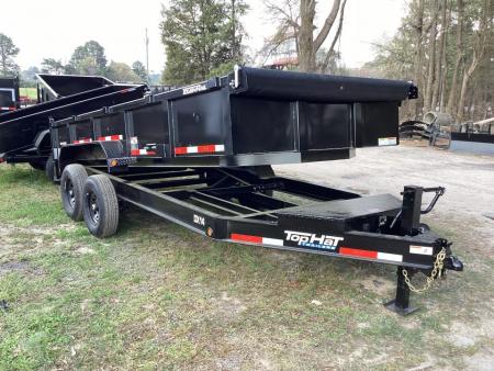 New 2026 Top Hat DX14 Dump Trailer