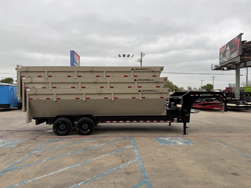 New 2026 Iron Bull DBG 83X20 Roll Off W/3 Bins