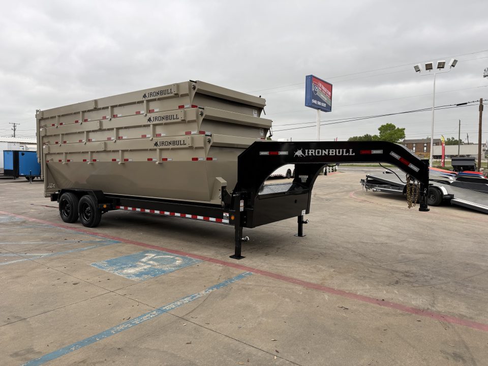 New 2026 Iron Bull DBG 83X20 Roll Off W/3 Bins