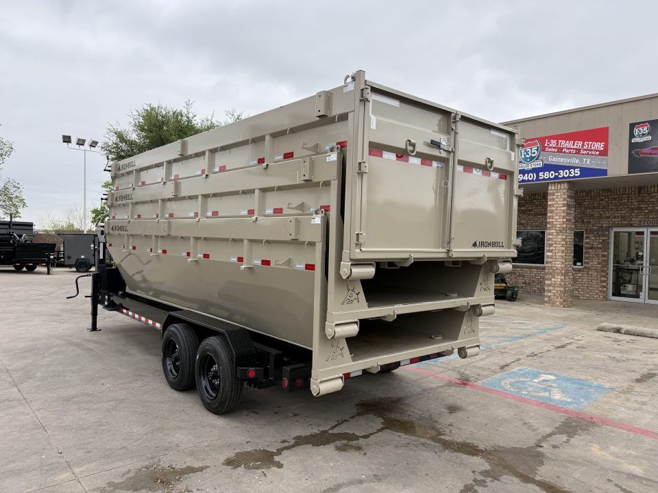 New 2026 Iron Bull DBG 83X20 Roll Off W/3 Bins