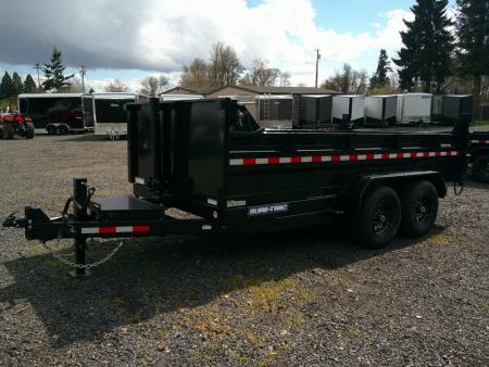 New 2025 Sure-Trac 7x14 14K Low Pro Dump Trailer