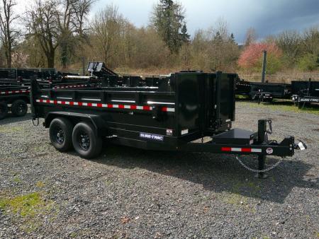 New 2025 Sure-Trac 7x14 14K Low Pro Dump Trailer
