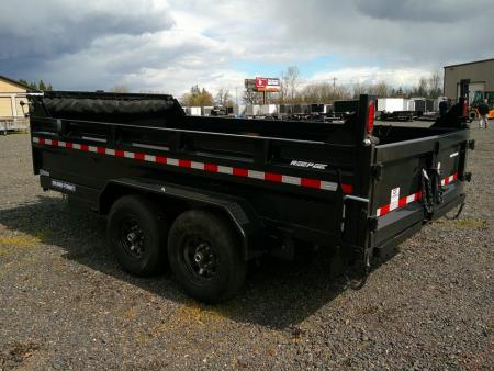 New 2025 Sure-Trac 7x14 14K Low Pro Dump Trailer