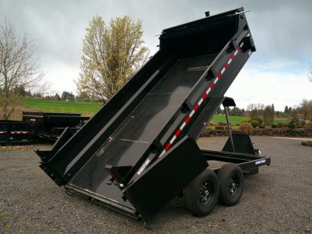 New 2025 Sure-Trac 7x14 14K Low Pro Dump Trailer