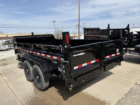 New 2026 Sure-Trac 7 X 14 Pro Series Telescopic Dump 15.4K W/HYDRAULIC JACK Dump Trailer