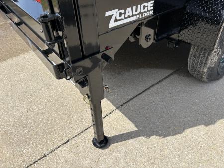 New 2026 Sure-Trac 7 X 14 Pro Series Telescopic Dump 15.4K W/HYDRAULIC JACK Dump Trailer