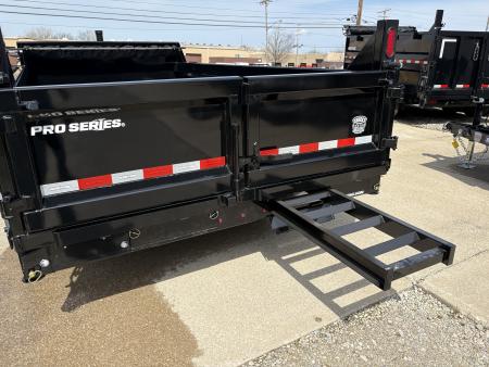 New 2026 Sure-Trac 7 X 14 Pro Series Telescopic Dump 15.4K W/HYDRAULIC JACK Dump Trailer