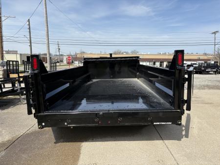 New 2026 Sure-Trac 7 X 14 Pro Series Telescopic Dump 15.4K W/HYDRAULIC JACK Dump Trailer