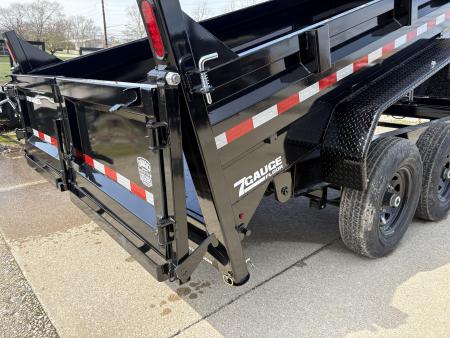 New 2026 Sure-Trac 7 X 14 Pro Series Telescopic Dump 15.4K W/HYDRAULIC JACK Dump Trailer
