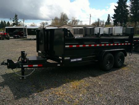 New 2025 Sure-Trac 7x14 14K Low Pro Dump Trailer