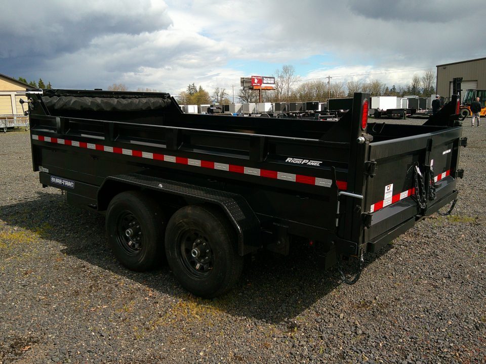 New 2025 Sure-Trac 7x14 14K Low Pro Dump Trailer