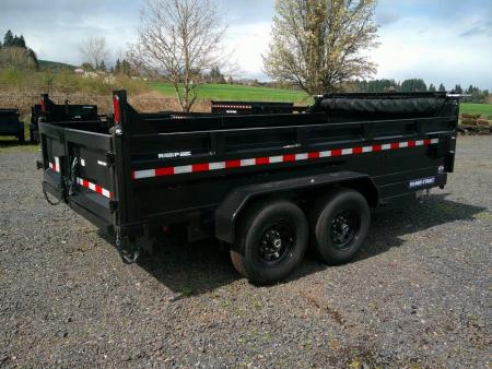 New 2025 Sure-Trac 7x14 14K Low Pro Dump Trailer