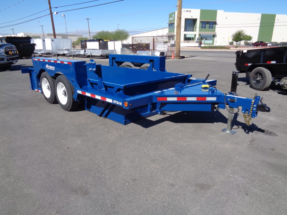 New 2026 AIR TOW * UT16-14 * 16Ft Drop Deck 14k Equipment Trailer