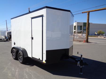 New 2026 Compass * KC-DX8412-070 * 7x12 7k Tandem Axle Cargo / Enclosed Trailer