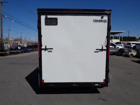 New 2026 Compass * KC-DX8412-070 * 7x12 7k Tandem Axle Cargo / Enclosed Trailer