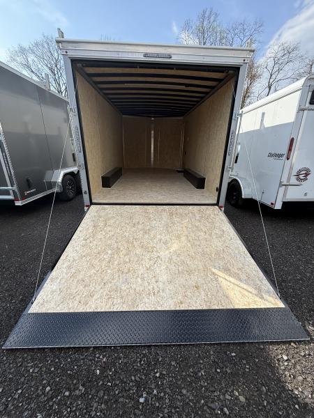 New 2026 BELMONT 8.5 X 16 CARGO TRAILER - CONSTRACTOR BUILD - RAMP DOOR - SILVER Cargo / Enclosed Trailer