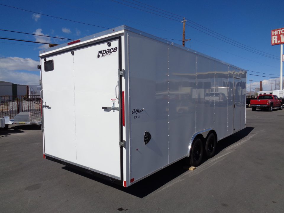 New 2026 Pace American * Out Back DLX * 8.5x24 Tandem Axle 10k Enclosed Car Hauler