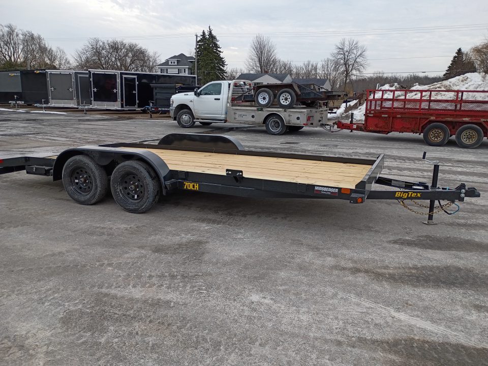 New 2026 Big Tex Trailers 83X18 7K TA CAR HAULER