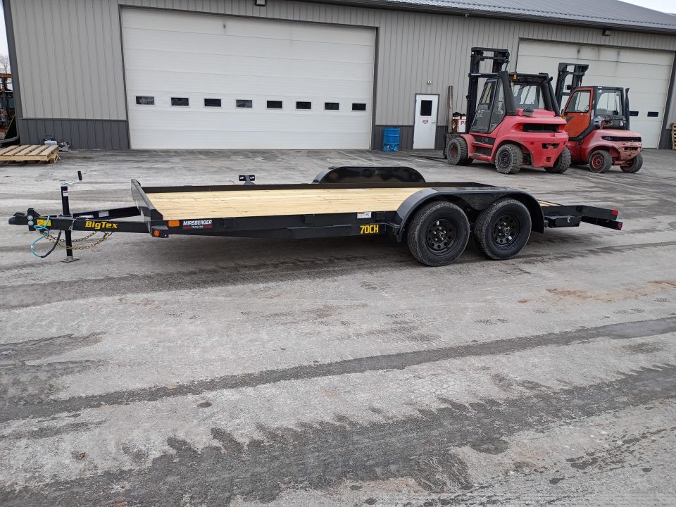 New 2026 Big Tex Trailers 83X18 7K TA CAR HAULER