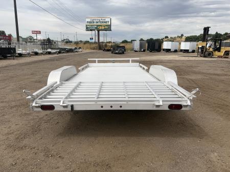 New 2026 Silverwing 7x16 5k Tandem Axle Aluminum Utility Trailer