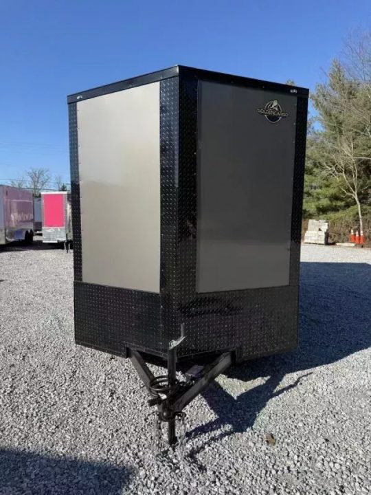 New 2026 Golden Cargo 7x16 TA (7.3 HT) BLACKOUT .80 Polycore Cargo / Enclosed Trailer