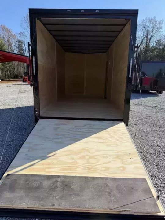 New 2026 Golden Cargo 7x16 TA (7.3 HT) BLACKOUT .80 Polycore Cargo / Enclosed Trailer