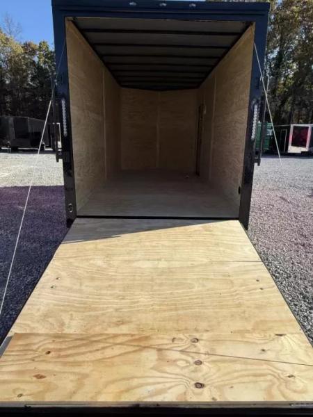 New 2026 Golden Cargo 7x16 TA (7.3 HT) PINK BLACKOUT .80 Polycore Cargo / Enclosed Trailer