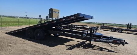 New 2027 PJ Trailers 102" x 22' Deckover Tilt (T8) Deckover Trailer