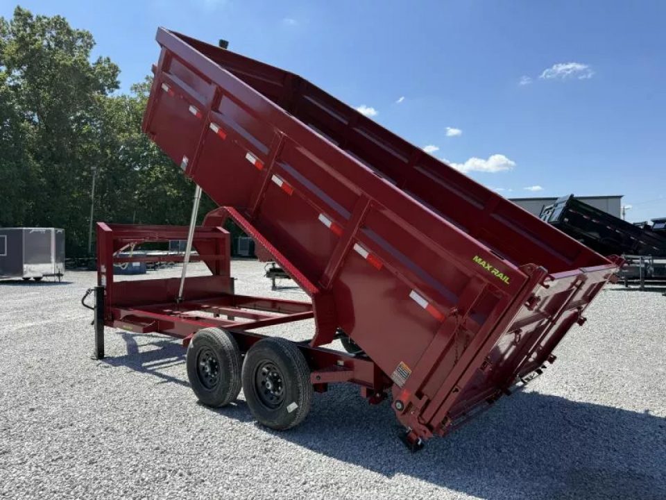 New 2026 LOAD TRAIL 7X16 GOOSENECK (4FT WALL) DUMP TRAILER (14K GVWR)