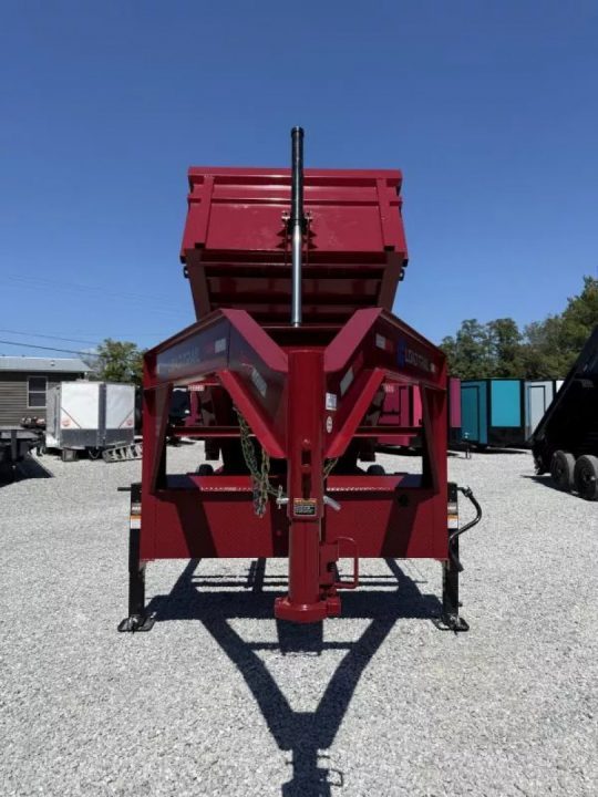 New 2026 LOAD TRAIL 7X16 GOOSENECK (4FT WALL) DUMP TRAILER (14K GVWR)