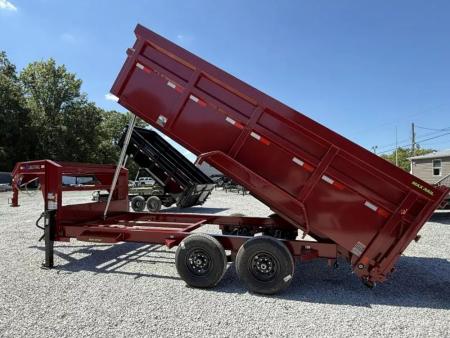 New 2026 LOAD TRAIL 7X16 GOOSENECK (4FT WALL) DUMP TRAILER (14K GVWR)