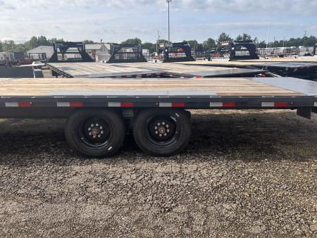 New 2026 Lamar Trailers 102 IN X 24 FT DECK OVER TILT TRAILER 16K GVWR OIL BATH AXLES