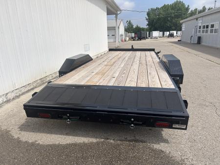 New 2026 Liberty 83 IN X 20 FT STEEL FRAME CAR HAULER 7K GVWR WOOD DECK