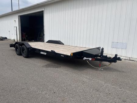 New 2026 Liberty 83 IN X 20 FT STEEL FRAME CAR HAULER 7K GVWR WOOD DECK