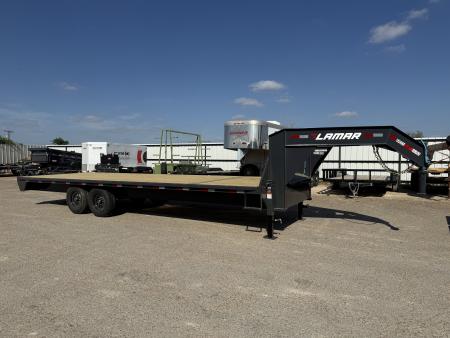 New 2026 Lamar Trailers 102X25 14K Deckover Trailer