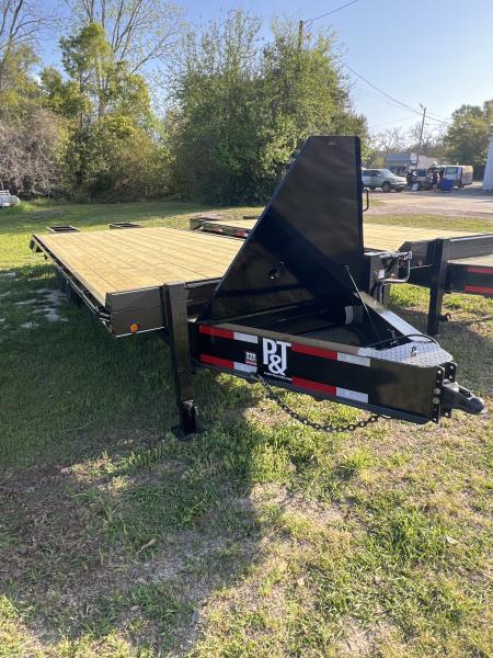 New 2026 P & T Trailers 8X25 DO 14K Equipment Trailer