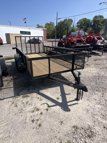 New 2026 P & T Trailers 77X14WT Utility Trailer
