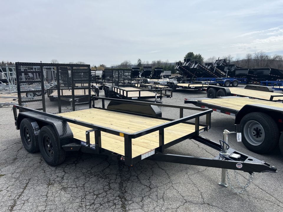 New 2026 Sure-Trac 7X12 7K Utility Trailer