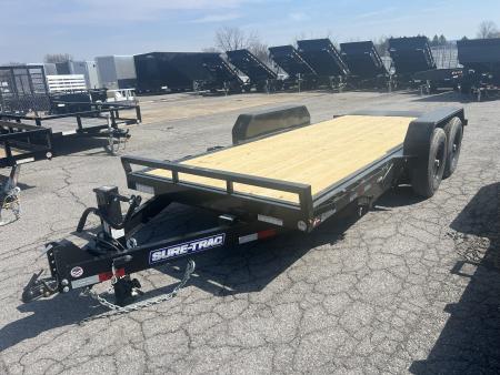 New 2026 Sure-Trac 7x18 14K Tilt Equipment Trailer