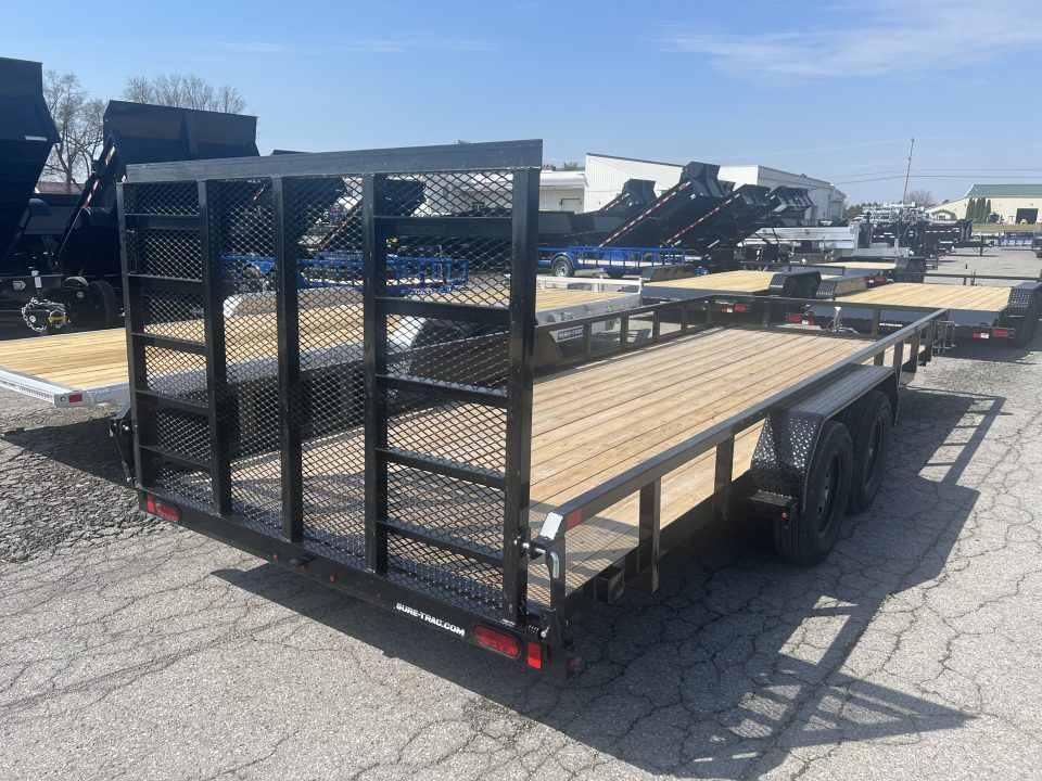 New 2026 Sure-Trac 7x20 7K Landscape Utility Trailer
